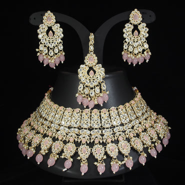 Choker CZ Stone Choker Jewellery Set