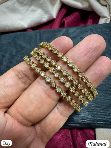 American Diamond Bangles