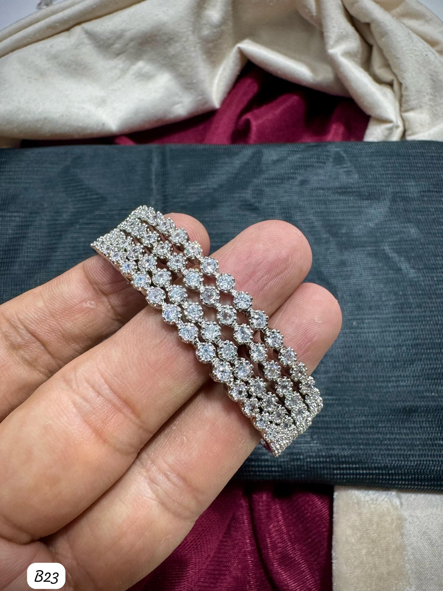 American Diamond Bangles