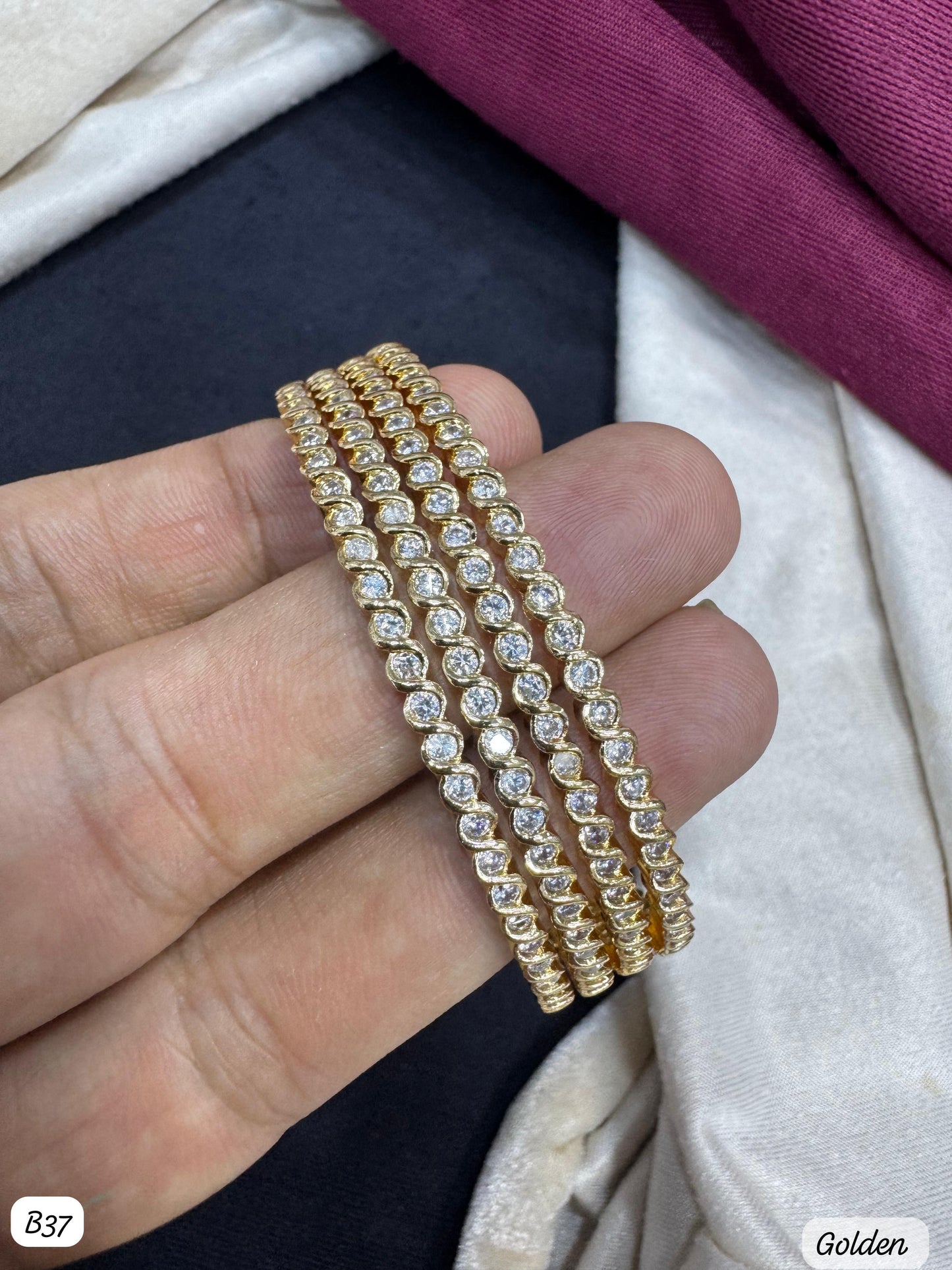 Elegant Multi-Row Diamond Tennis Bracelet - Lucentemarket