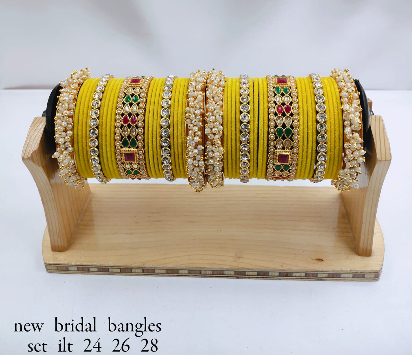 Latest Fashionable Tear Dropped Silk Thread Pearl Dropped Beautiful Chudda Combo Set For Women And Girls For Wedding