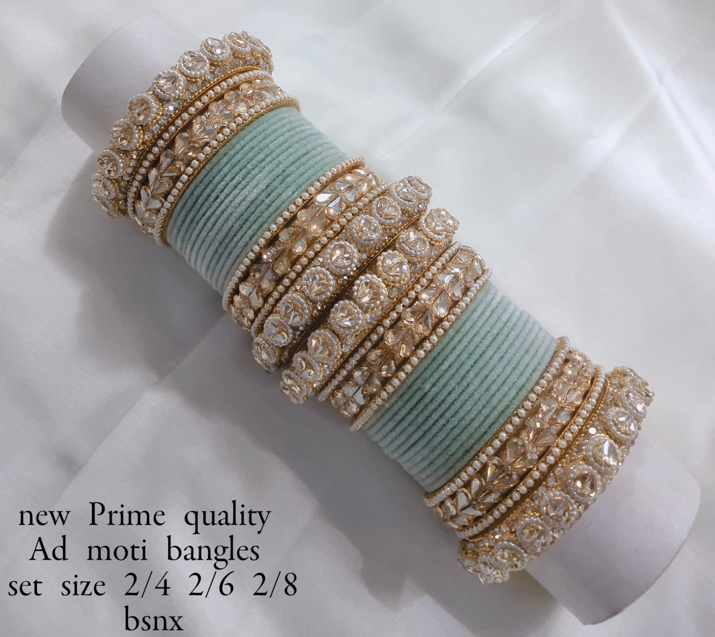 Gold Plated Bridal Bangle Set