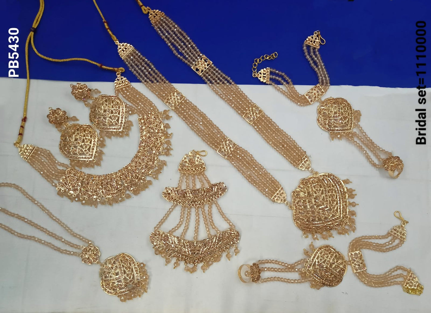 Fashion Gold Plated Bridal Set