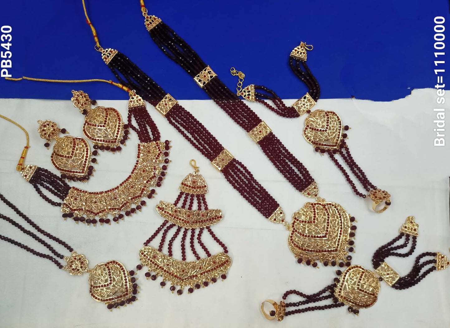 Fashion Gold Plated Bridal Set