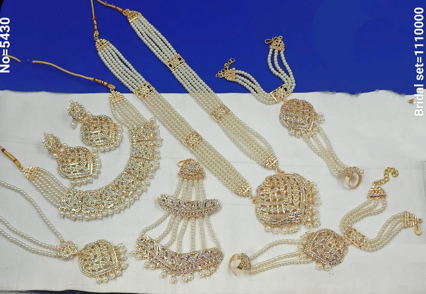 Fashion Gold Plated Bridal Set