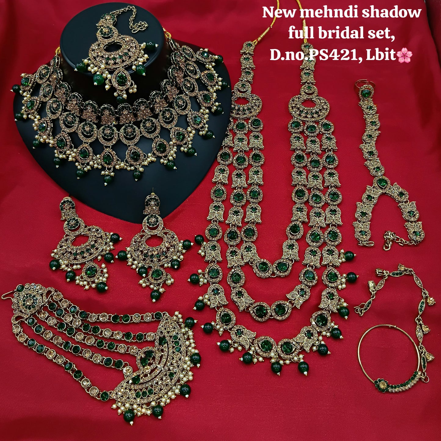 Gold Plated Bridal Set
