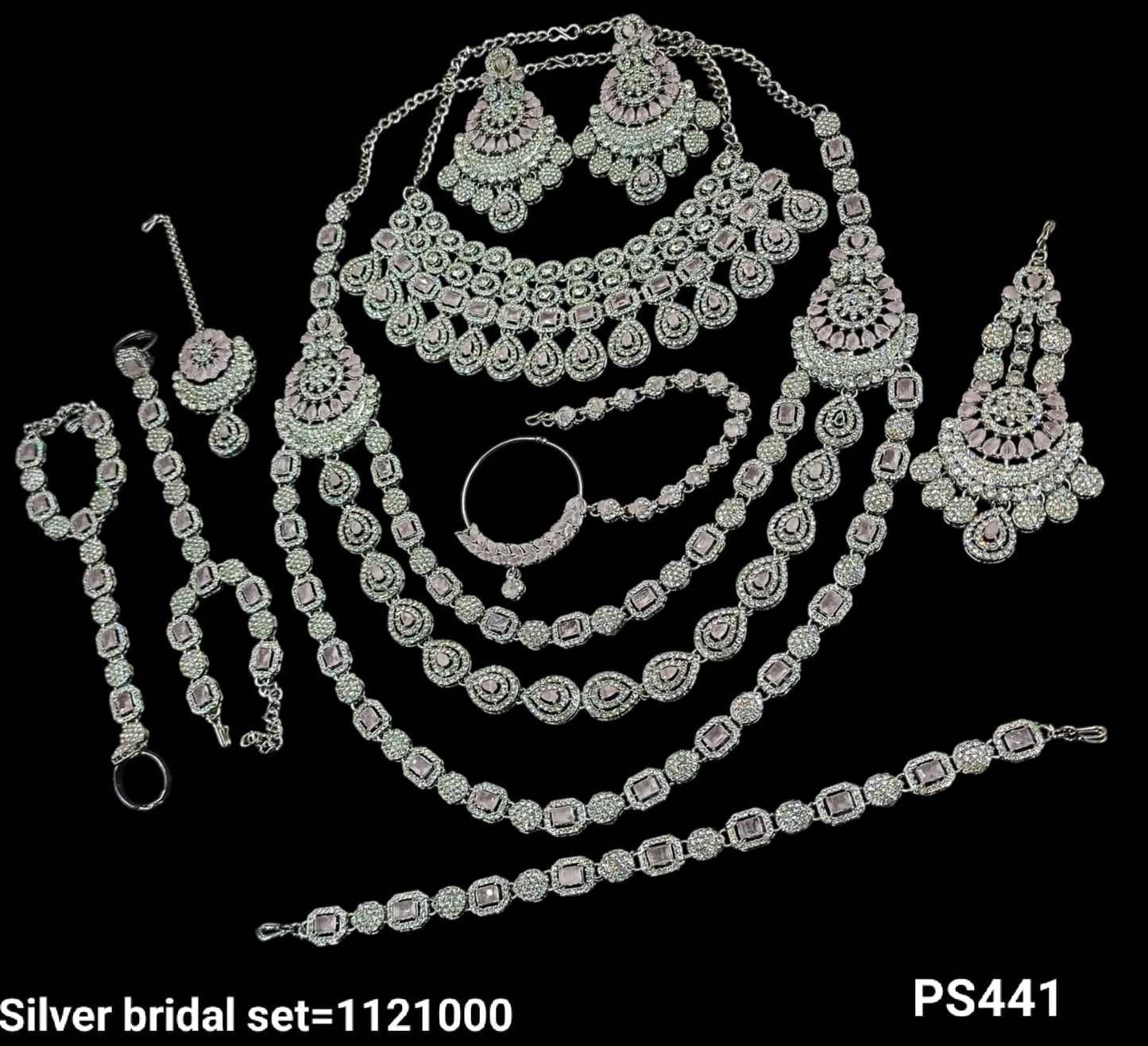 Silver Plated Bridal Set