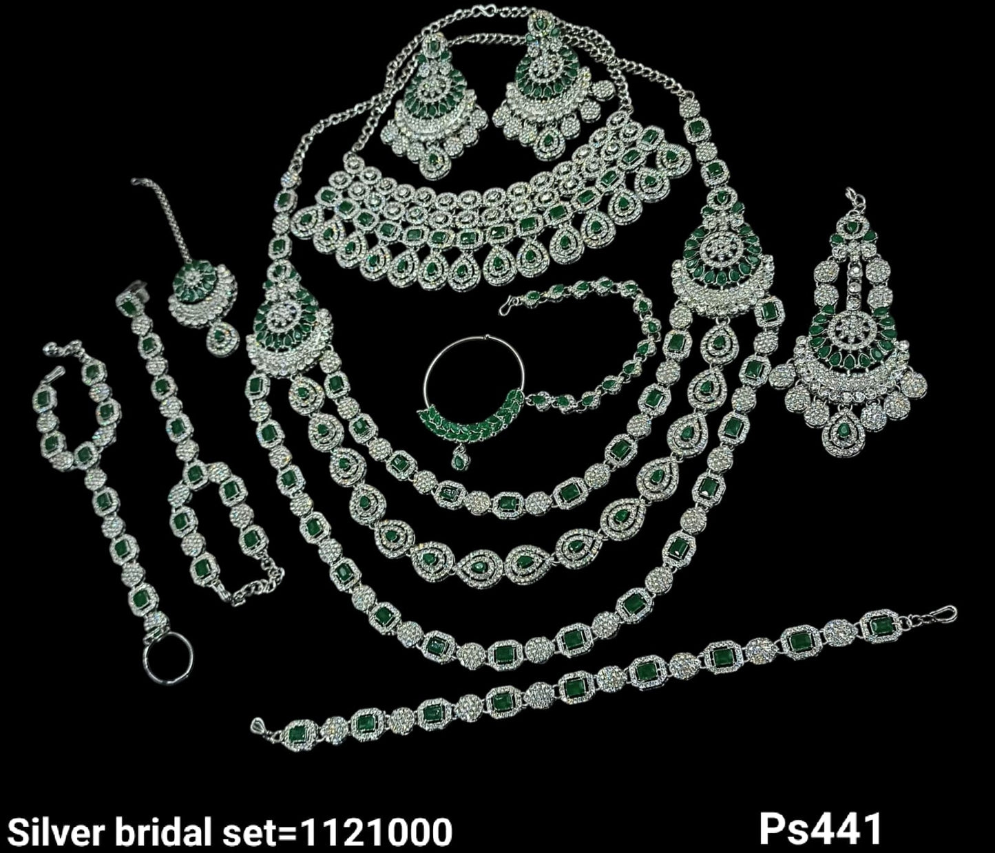Silver Plated Bridal Set