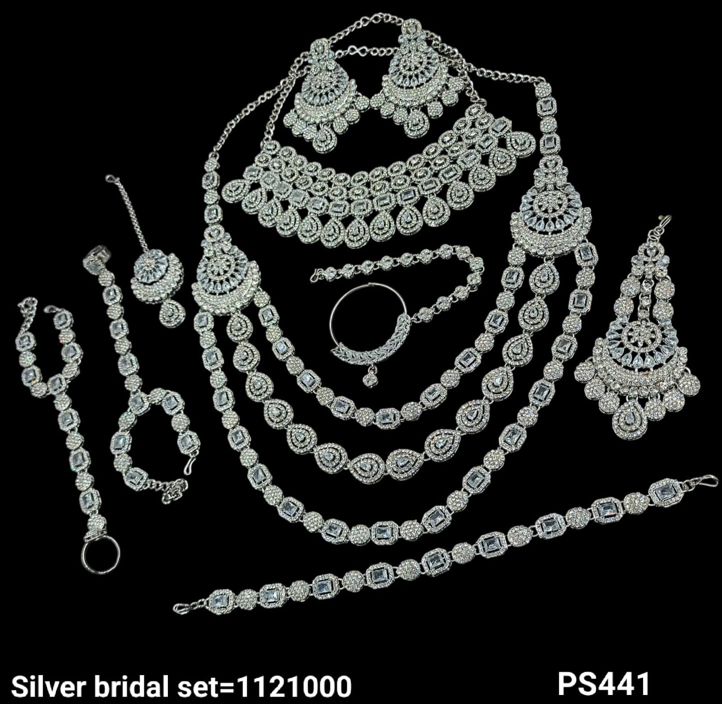 Silver Plated Bridal Set