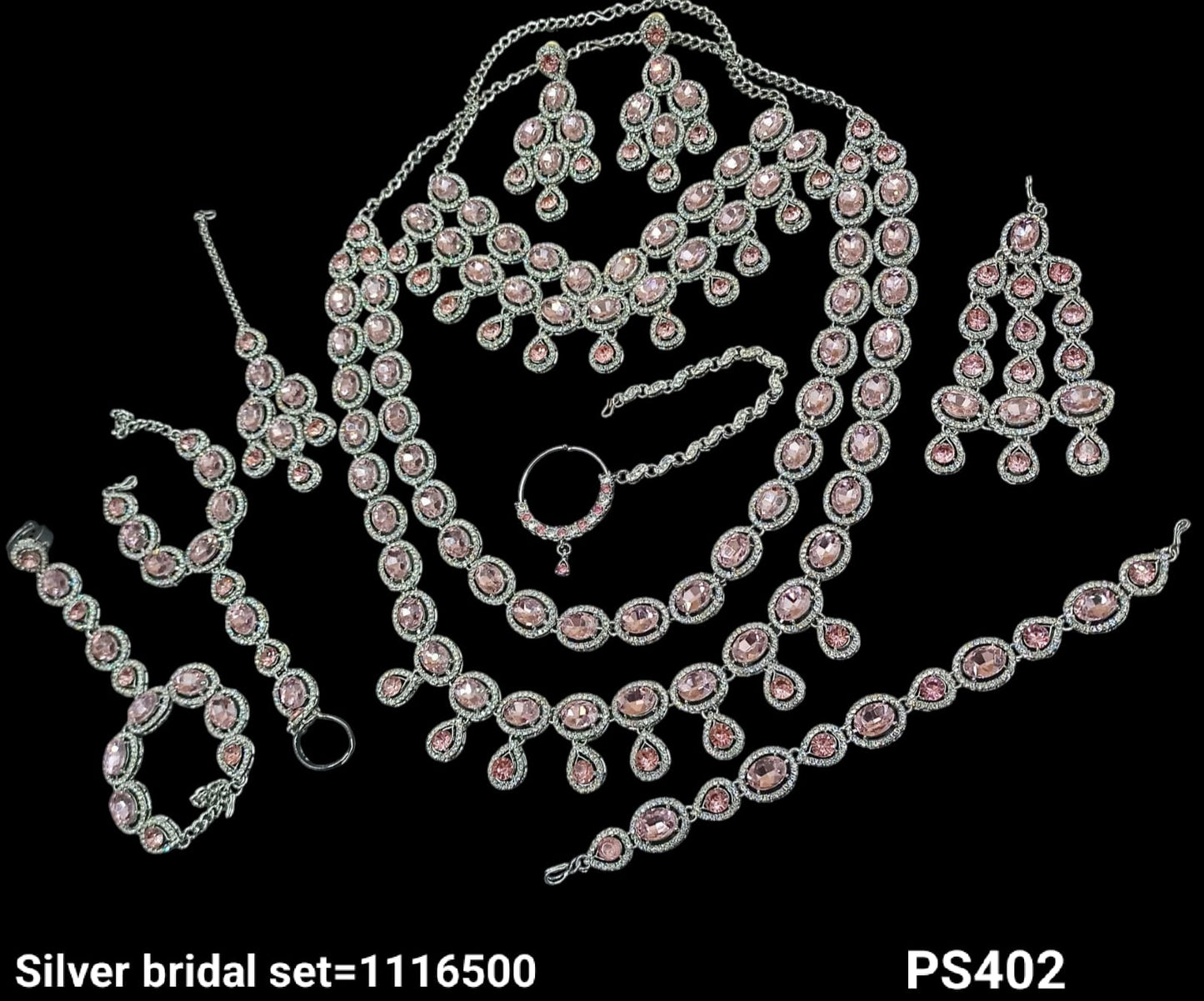 Silver Plated Bridal Set