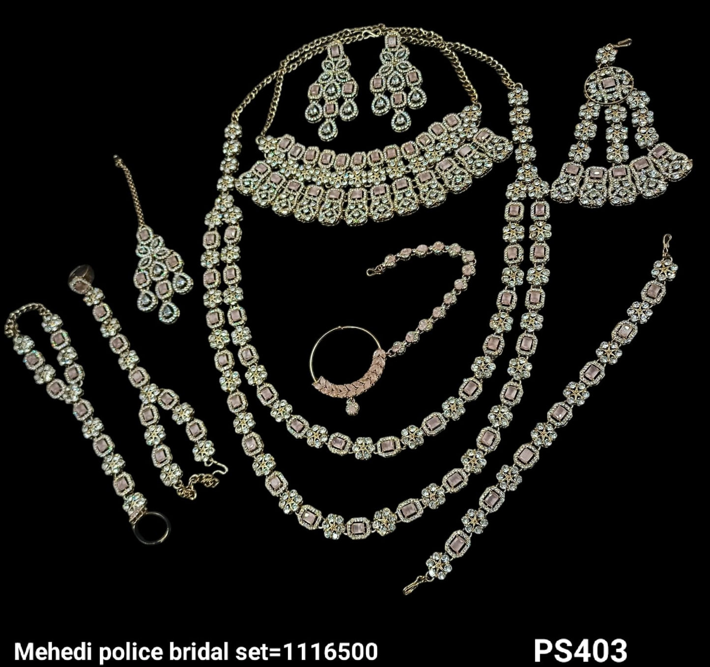Antique Gold Plated Bridal Set