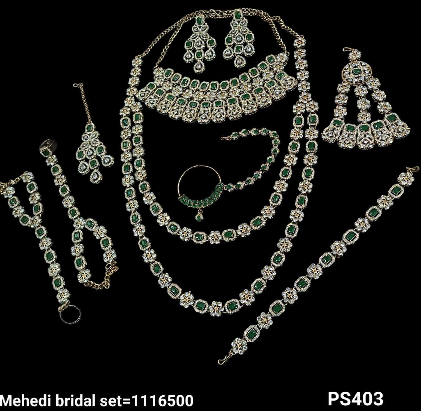 Antique Gold Plated Bridal Set