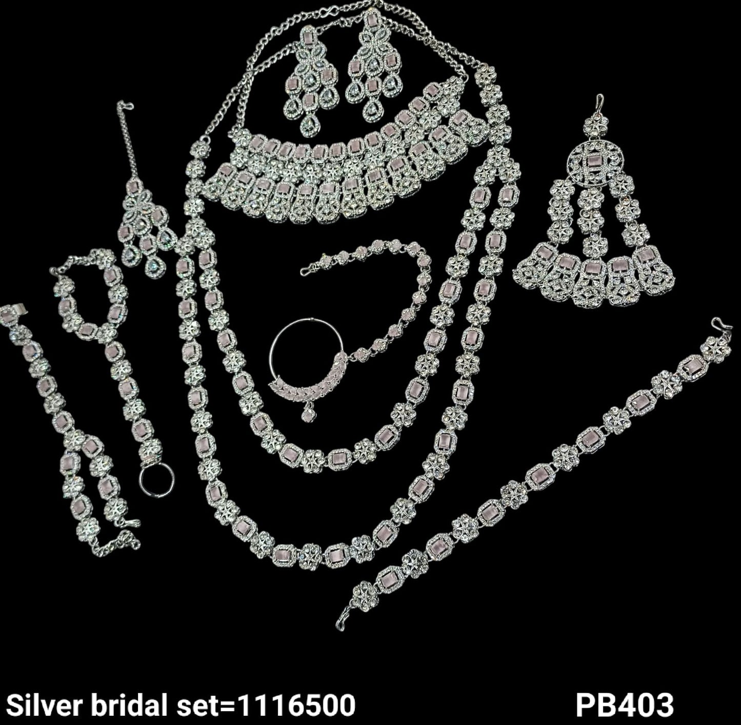 Silver Plated Bridal Set