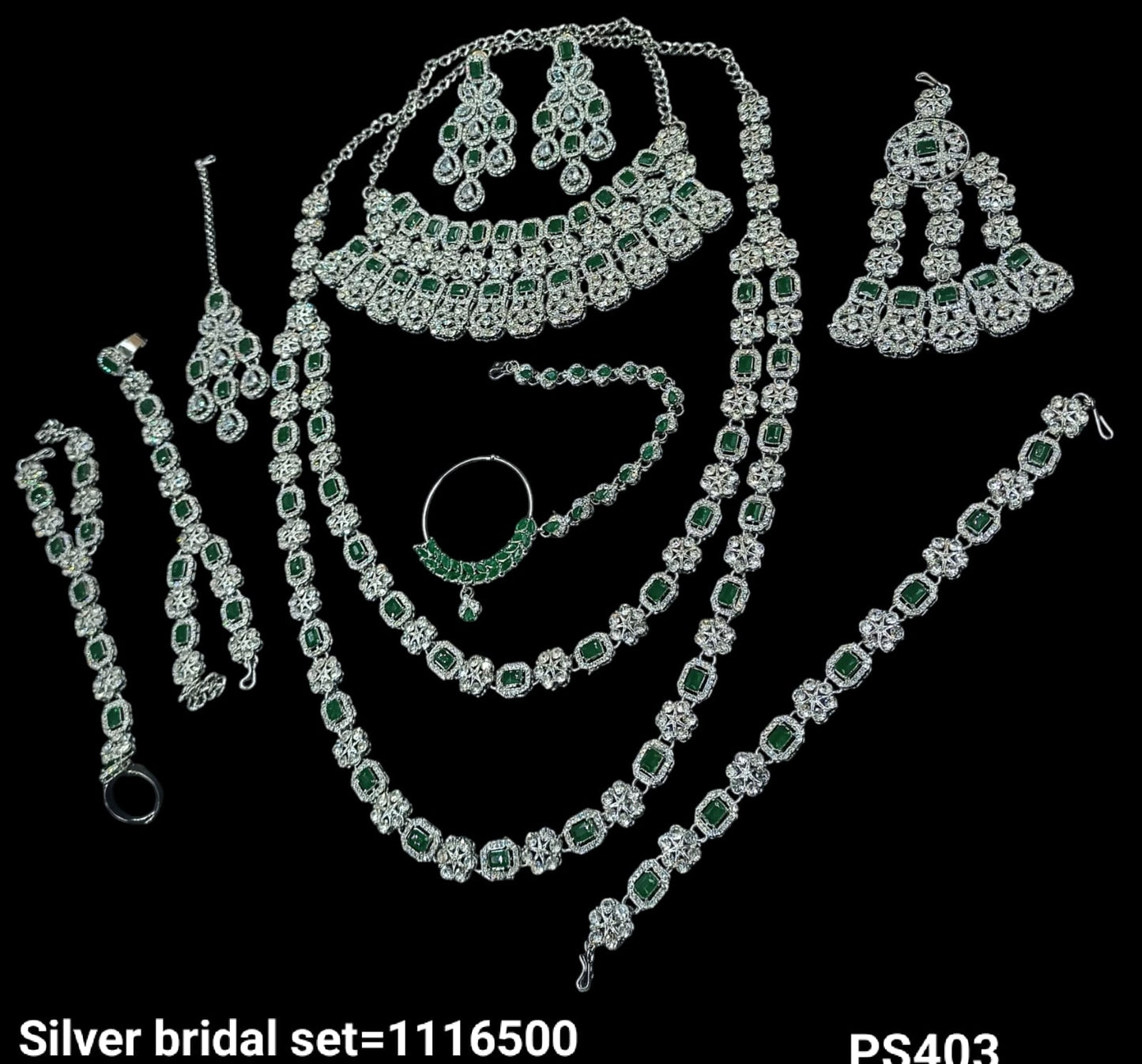 Silver Plated Bridal Set