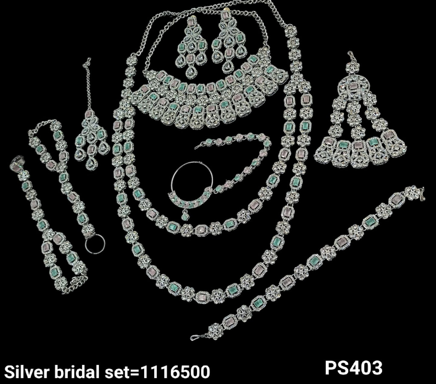 Silver Plated Bridal Set