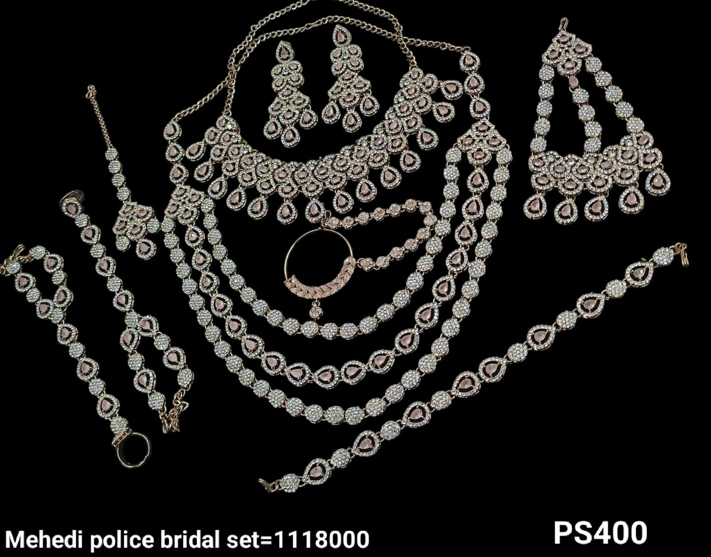 Antique Gold Plated Bridal Set