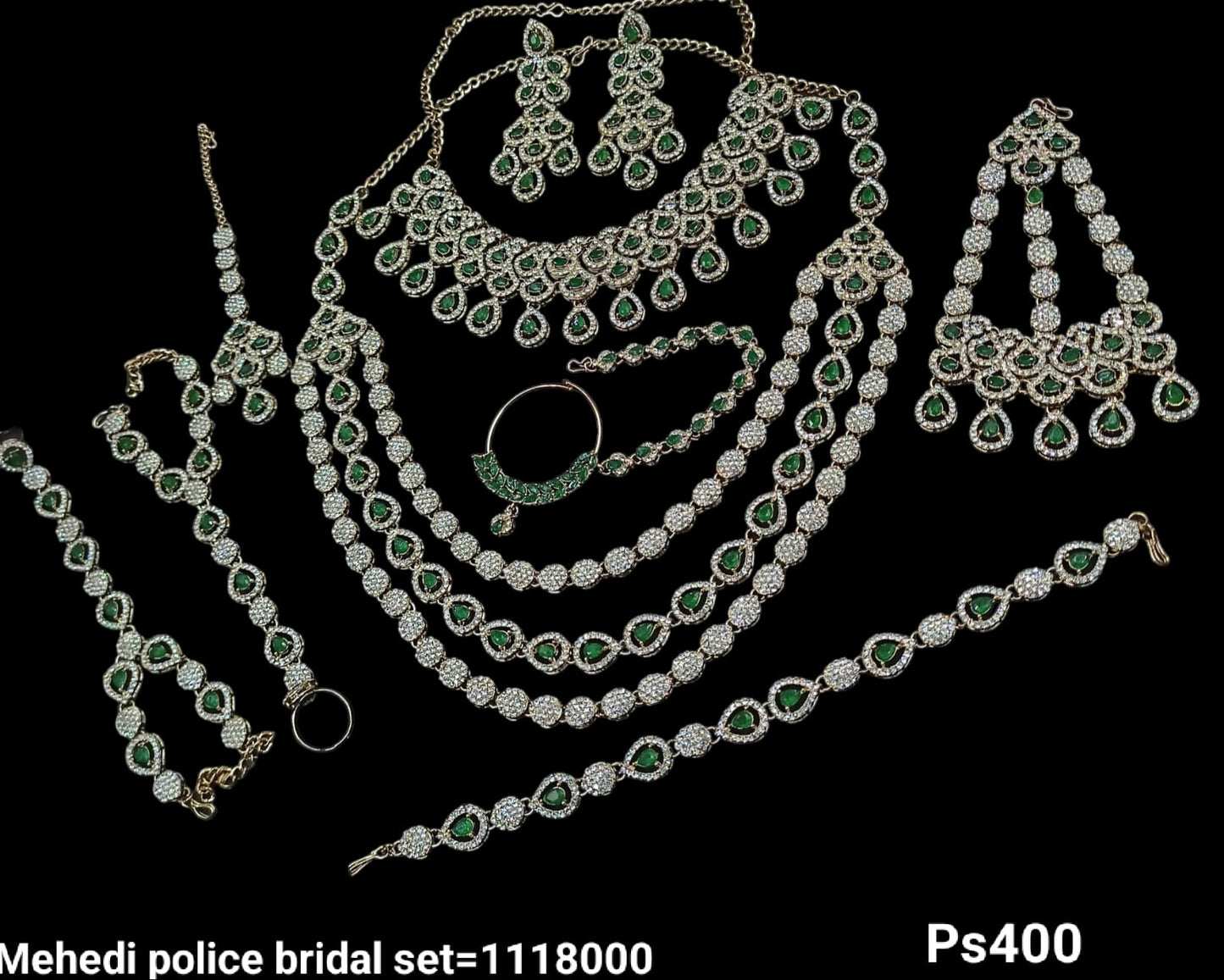 Antique Gold Plated Bridal Set