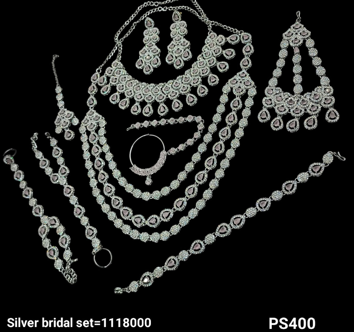 Silver Plated Bridal Set