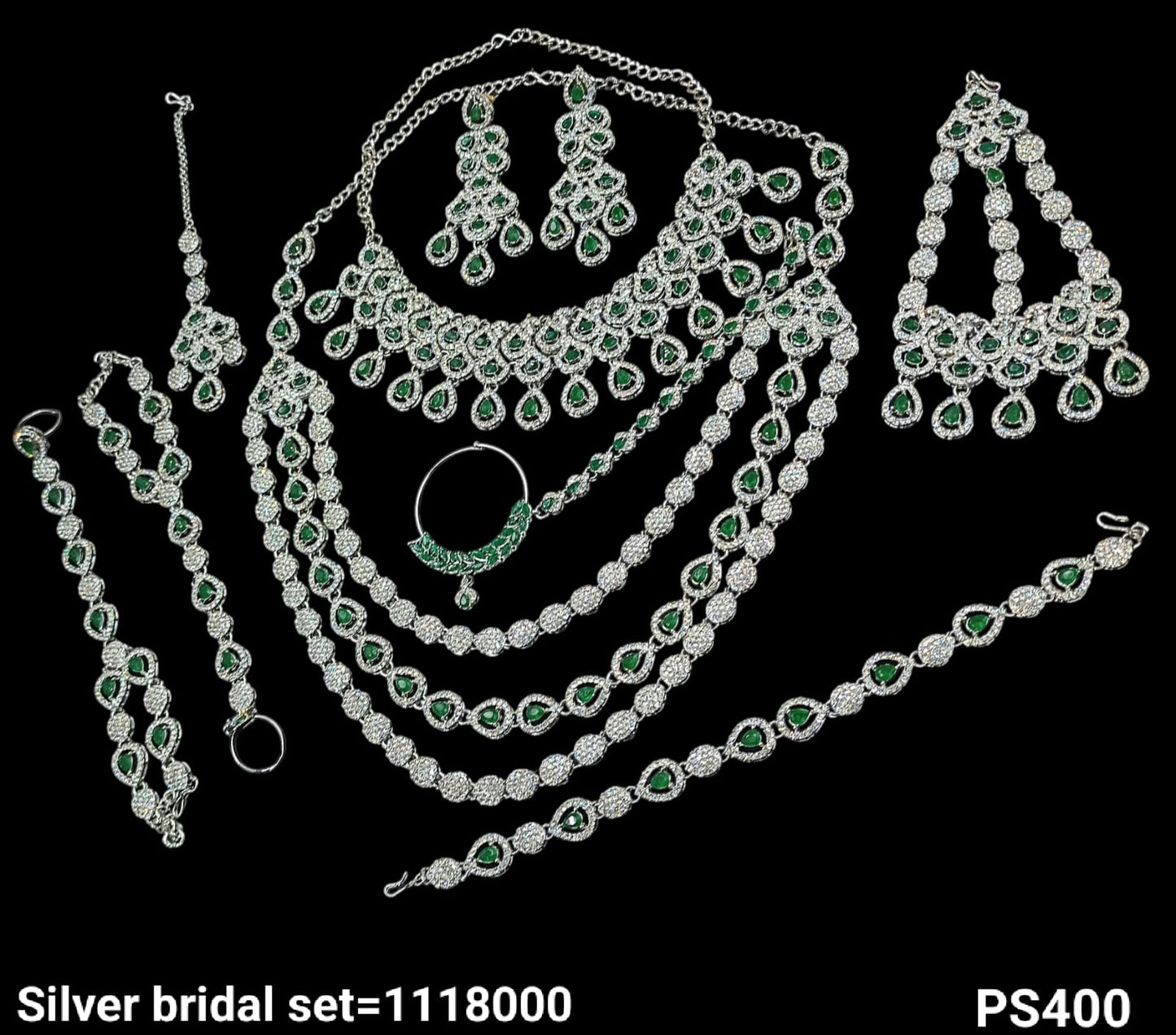 Silver Plated Bridal Set