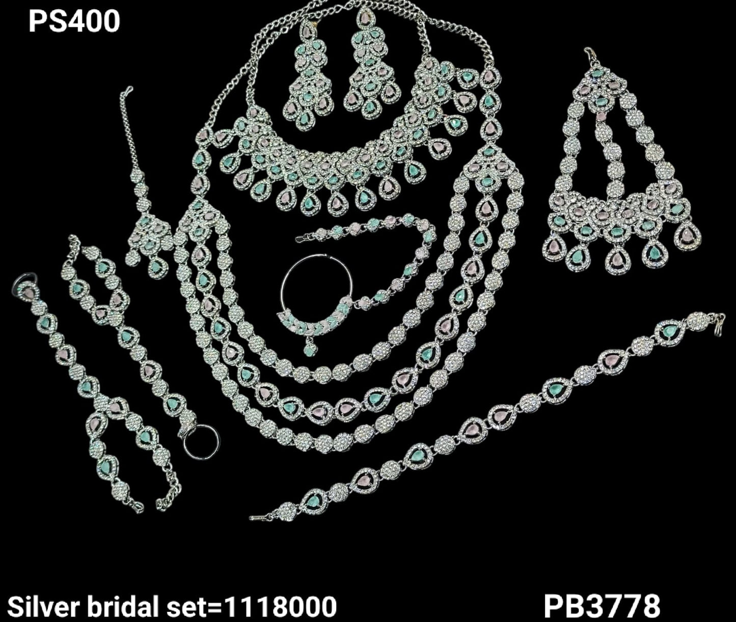 Silver Plated Bridal Set