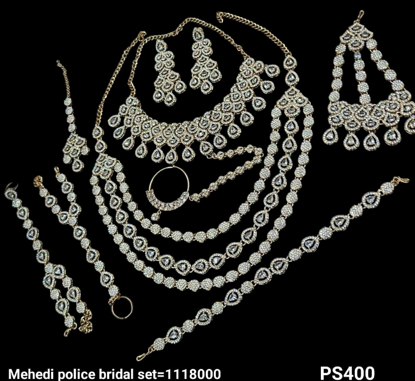 Antique Gold Plated Bridal Set