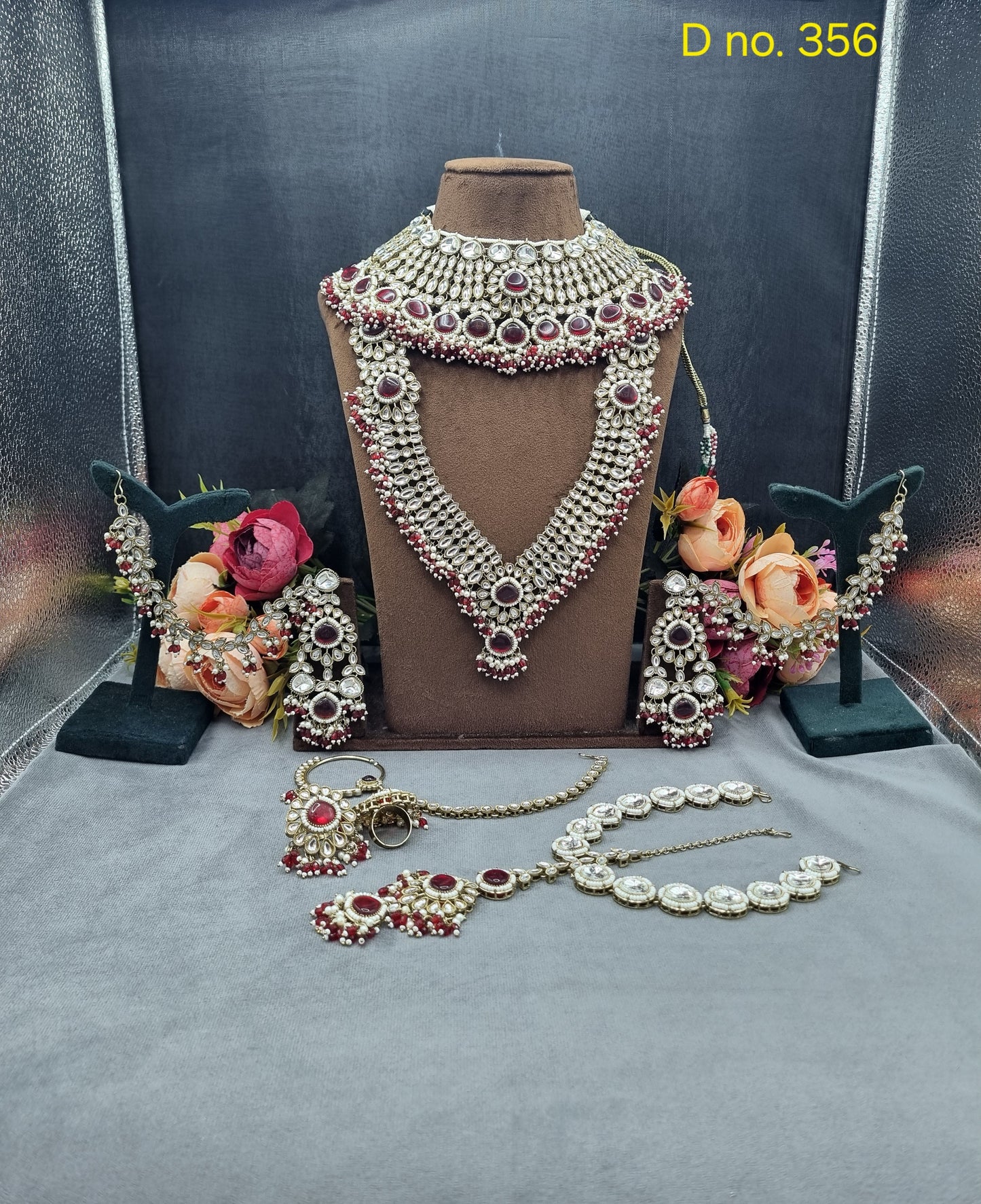 Handcrafted Kundan Bridal Jewellery Set
