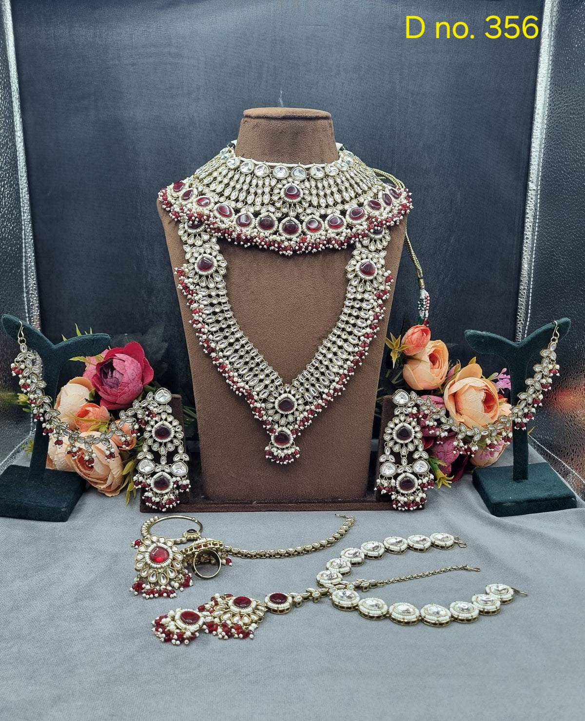 Handcrafted Kundan Bridal Jewellery Set