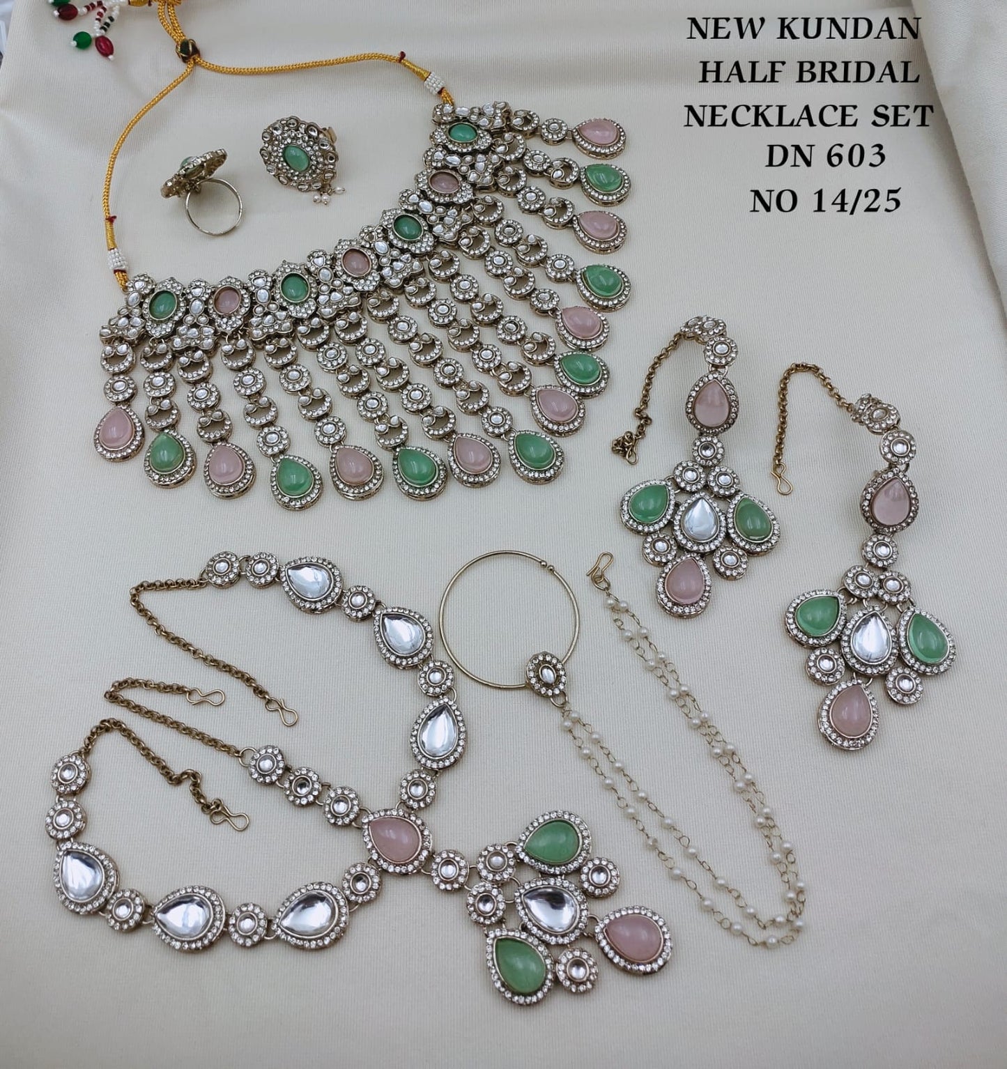 Bridal Kundan Choker Jewellery Set