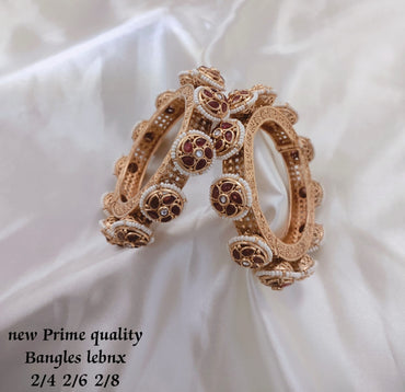 Gold Plated Copper Bangles