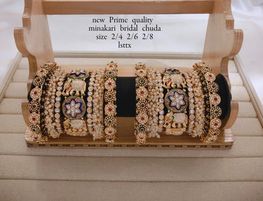 Gold Plated Copper Bangle Set