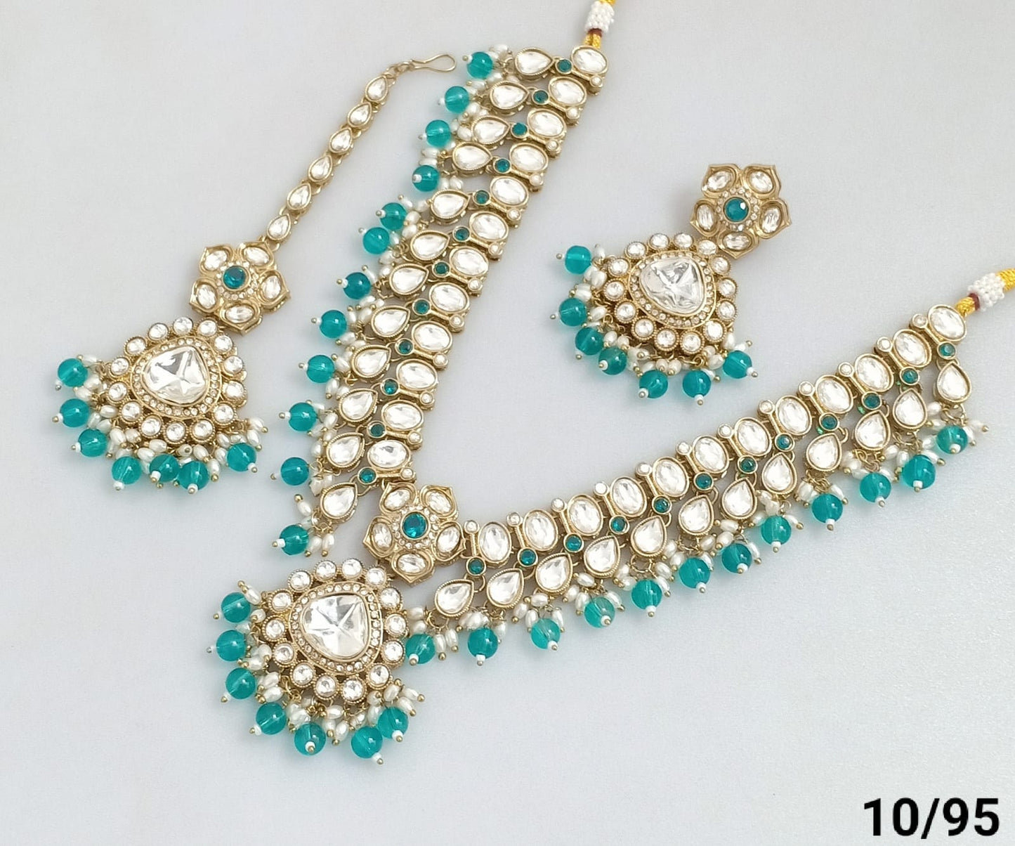 Antique Gold Plated Necklace Set