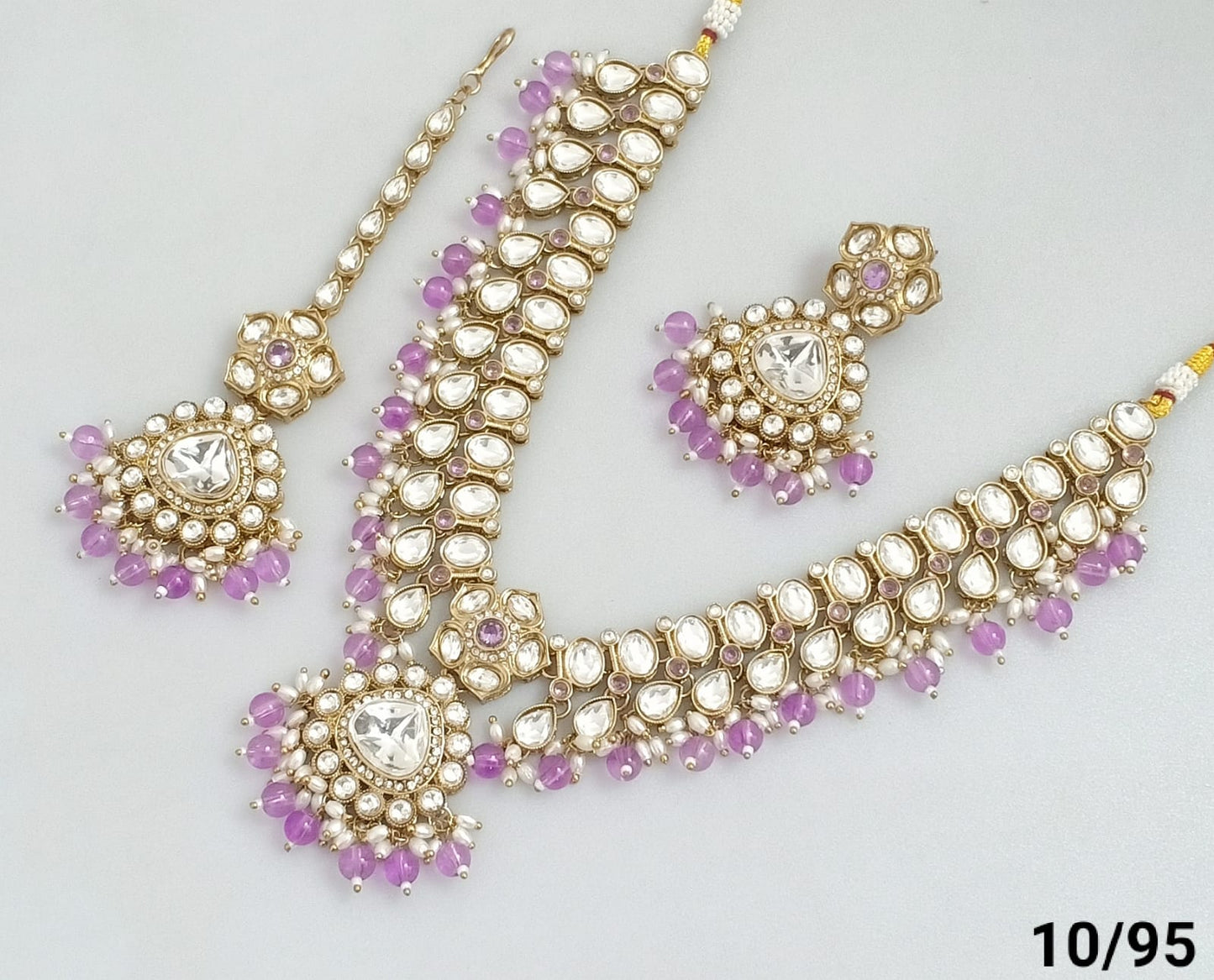 Antique Gold Plated Necklace Set