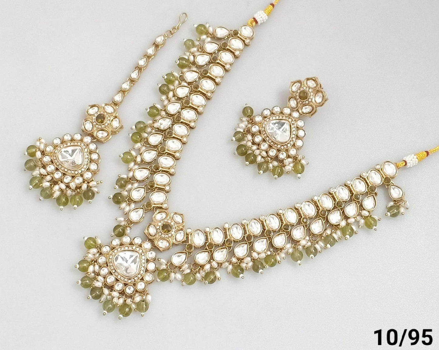 Antique Gold Plated Necklace Set
