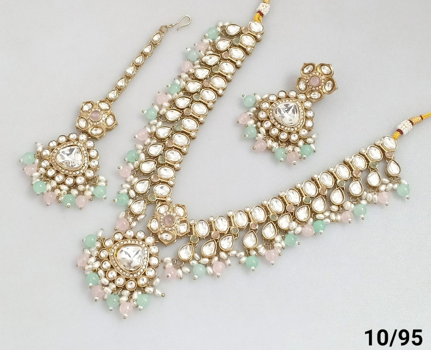 Antique Gold Plated Necklace Set