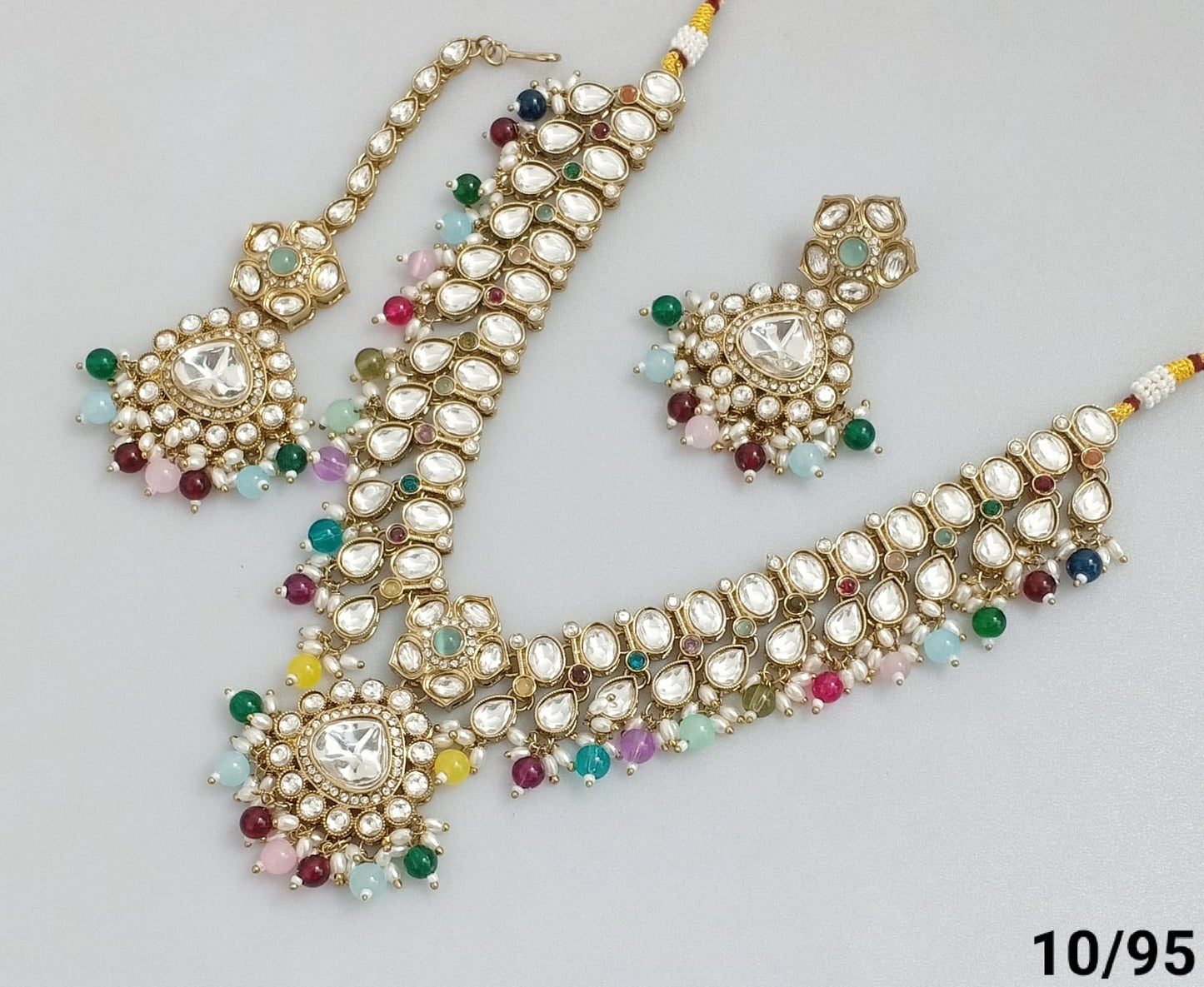 Antique Gold Plated Necklace Set