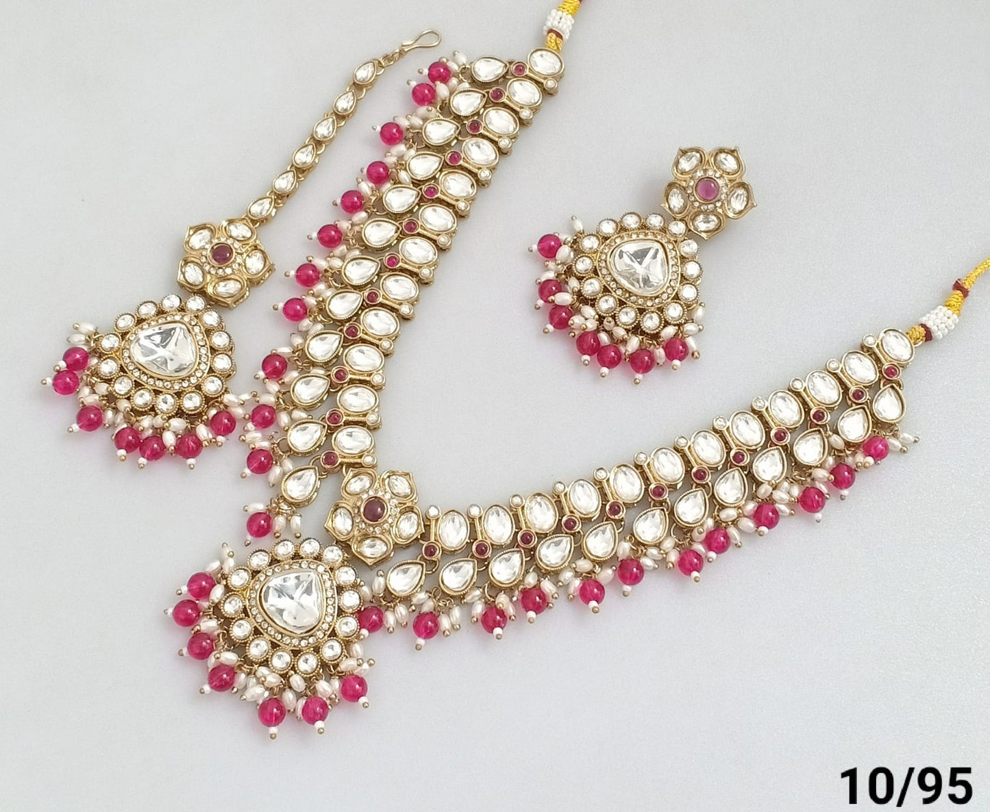 Antique Gold Plated Necklace Set