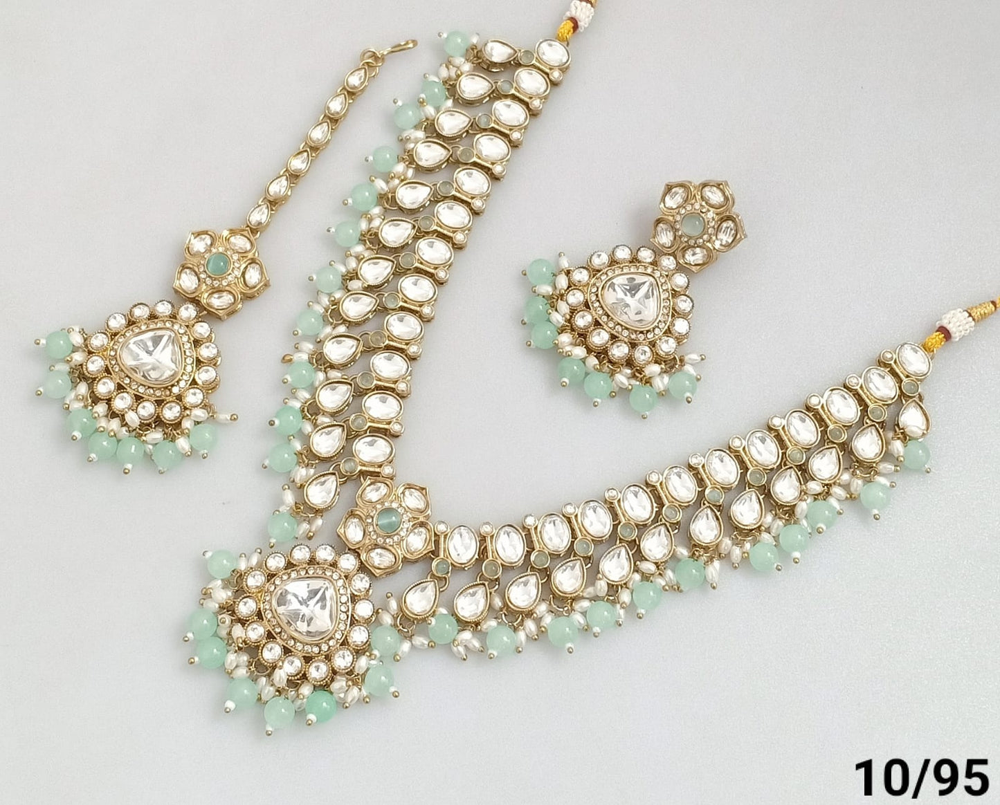 Antique Gold Plated Necklace Set