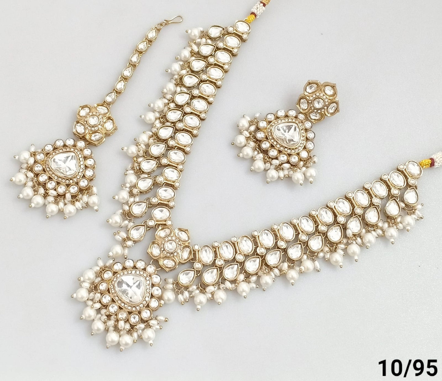 Antique Gold Plated Necklace Set