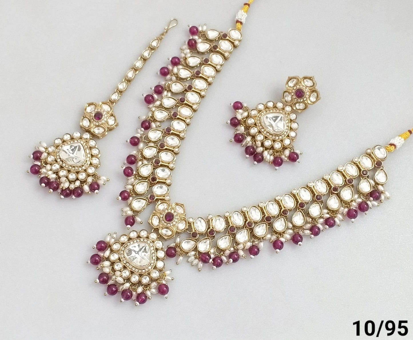Antique Gold Plated Necklace Set