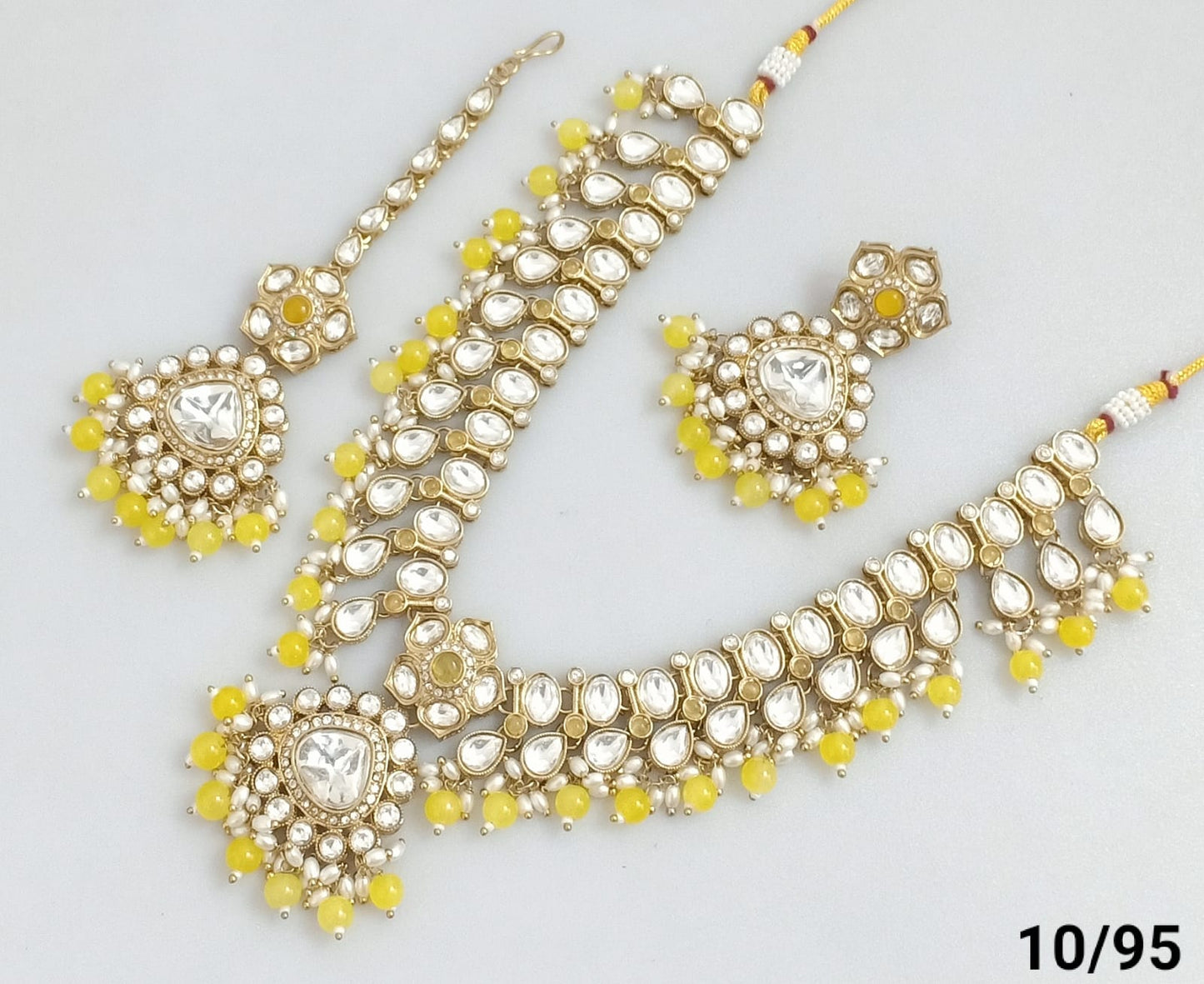 Antique Gold Plated Necklace Set