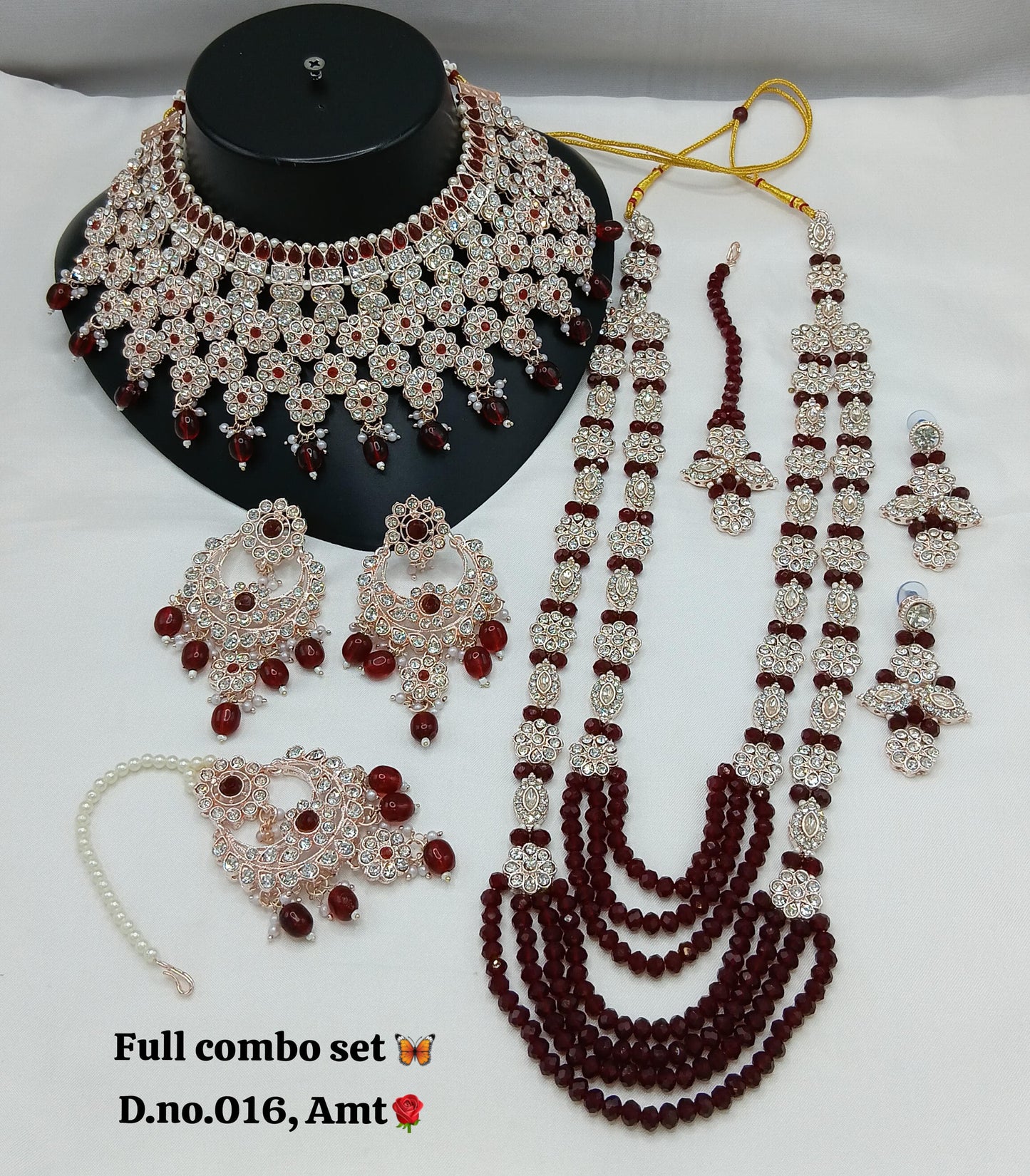 Gold Plated Combo Jewellery Set