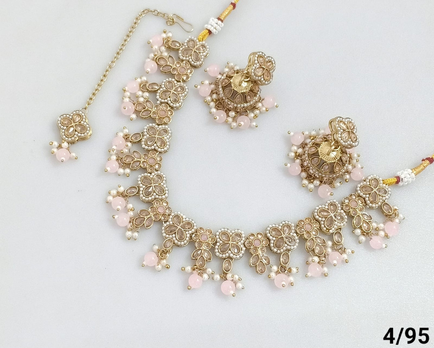 Antique Gold Plated Necklace Set