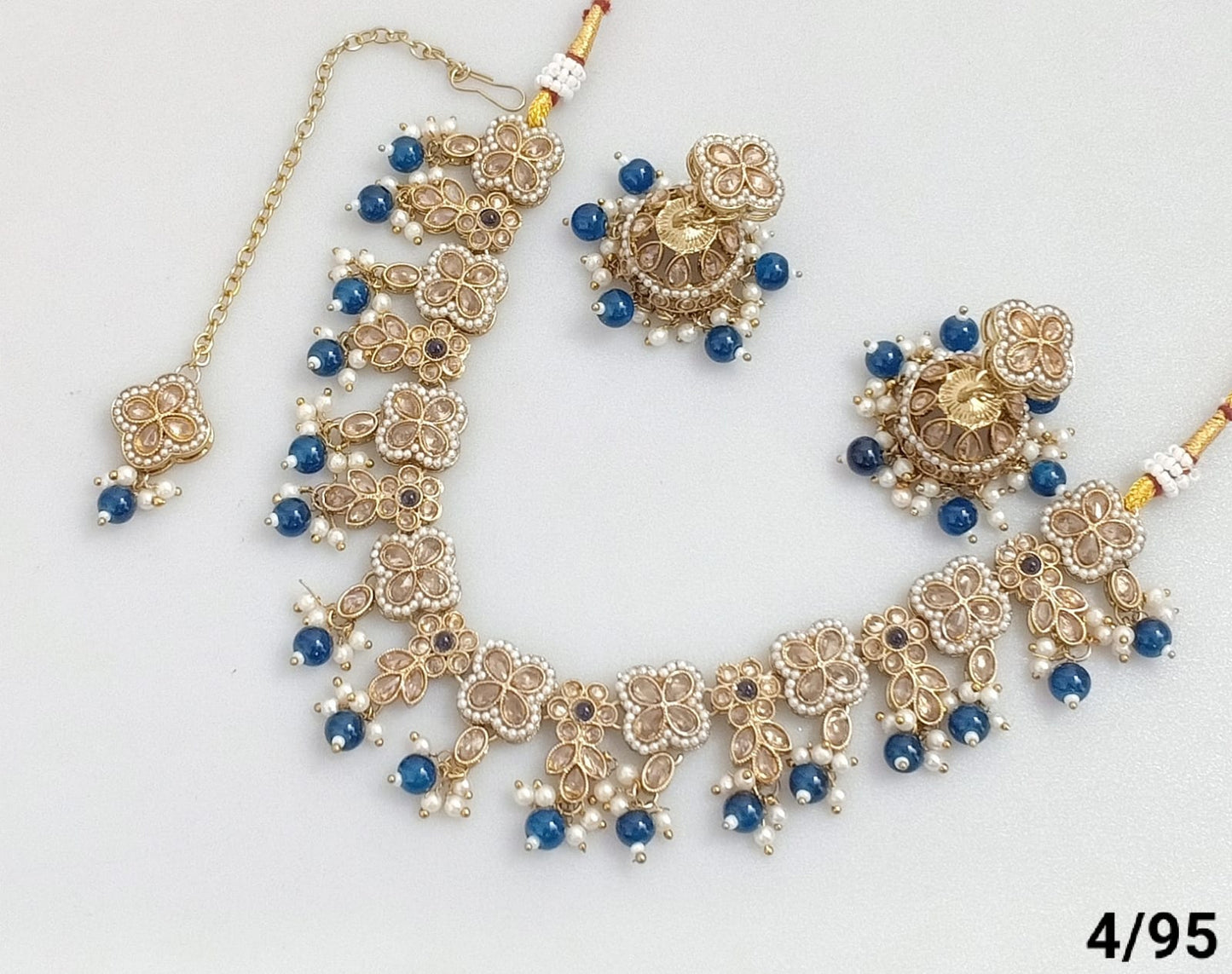 Antique Gold Plated Necklace Set