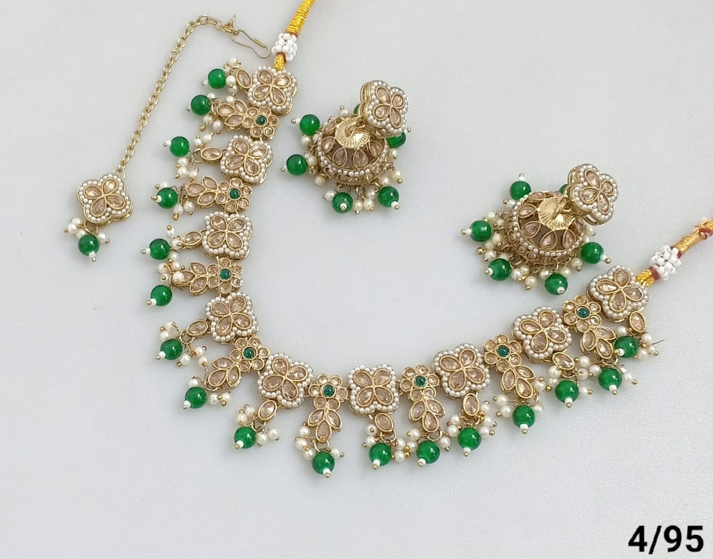 Antique Gold Plated Necklace Set