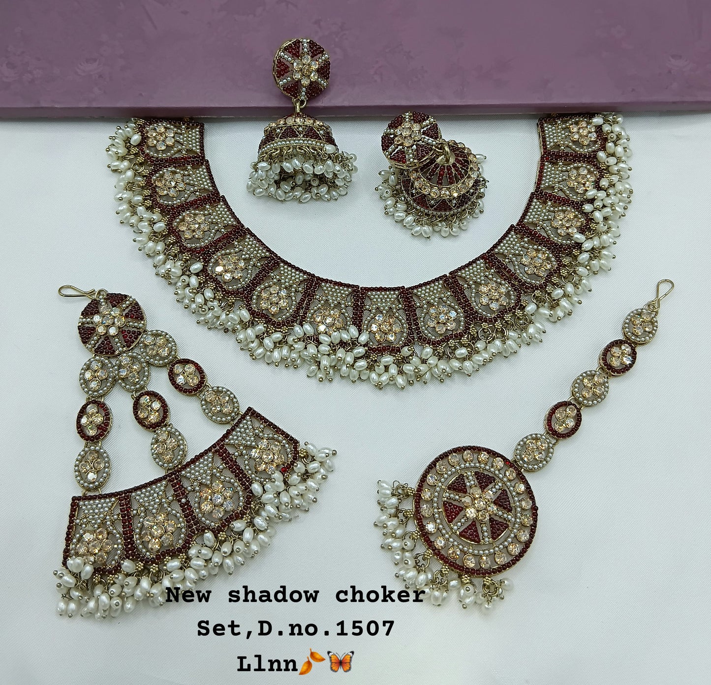 Antique Gold Plated Fashion Jewellery Set
