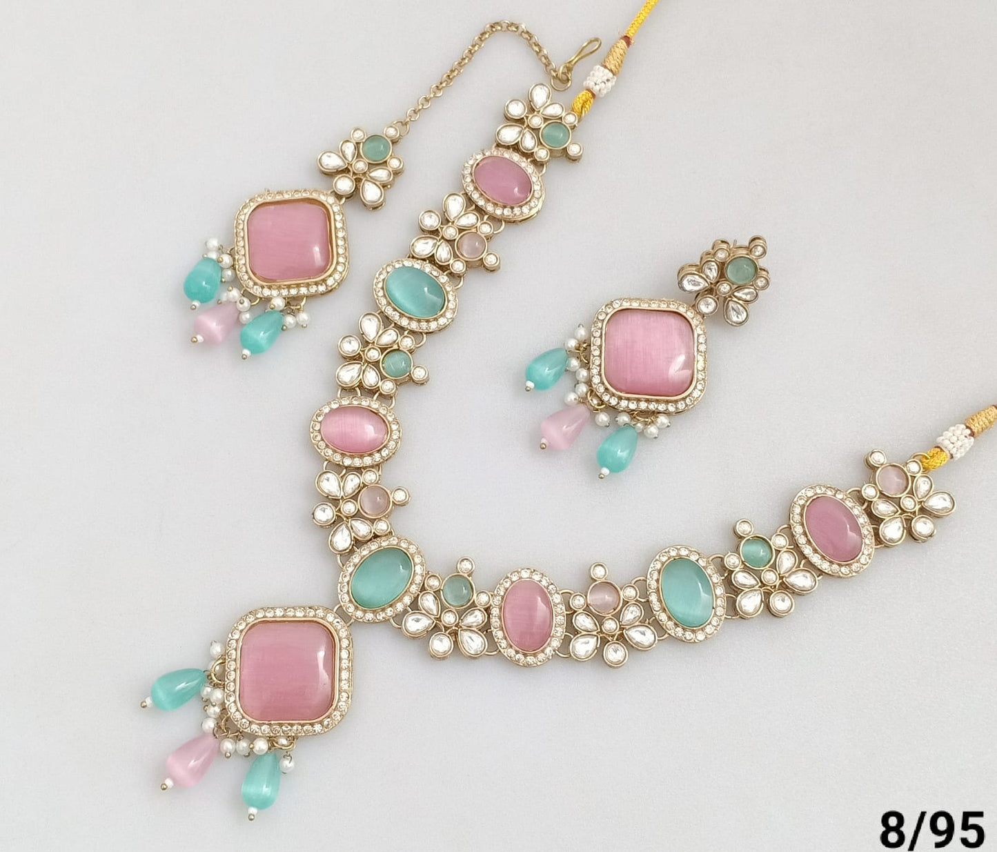 Antique Gold Plated Necklace Set
