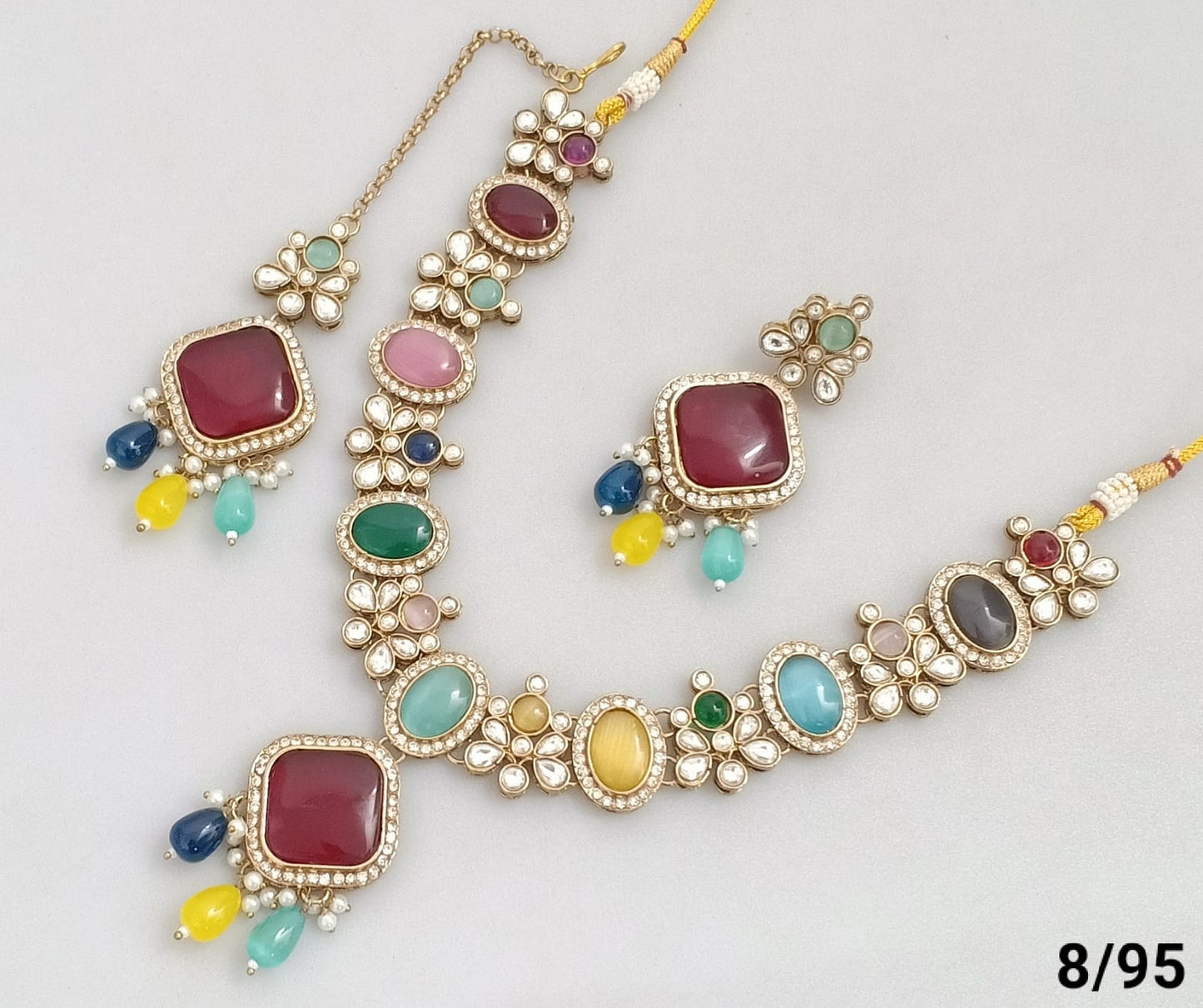Antique Gold Plated Necklace Set
