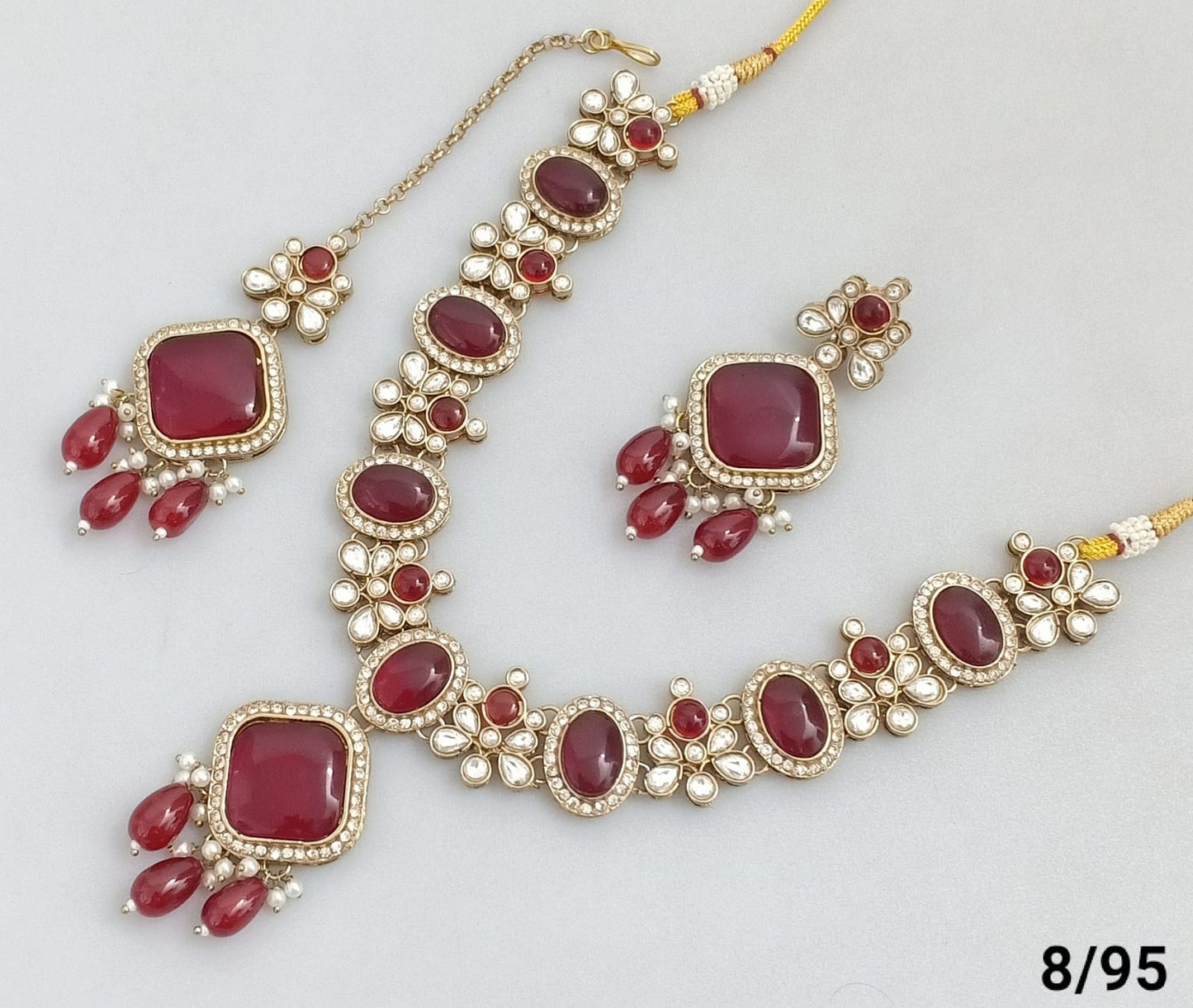 Antique Gold Plated Necklace Set
