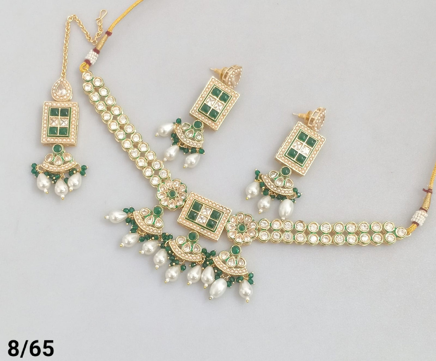 Gold Plated Kundan Choker Set
