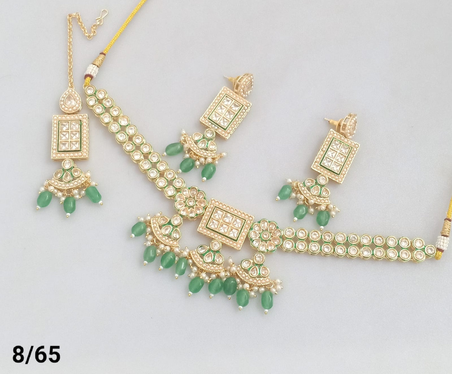 Gold Plated Kundan Choker Set